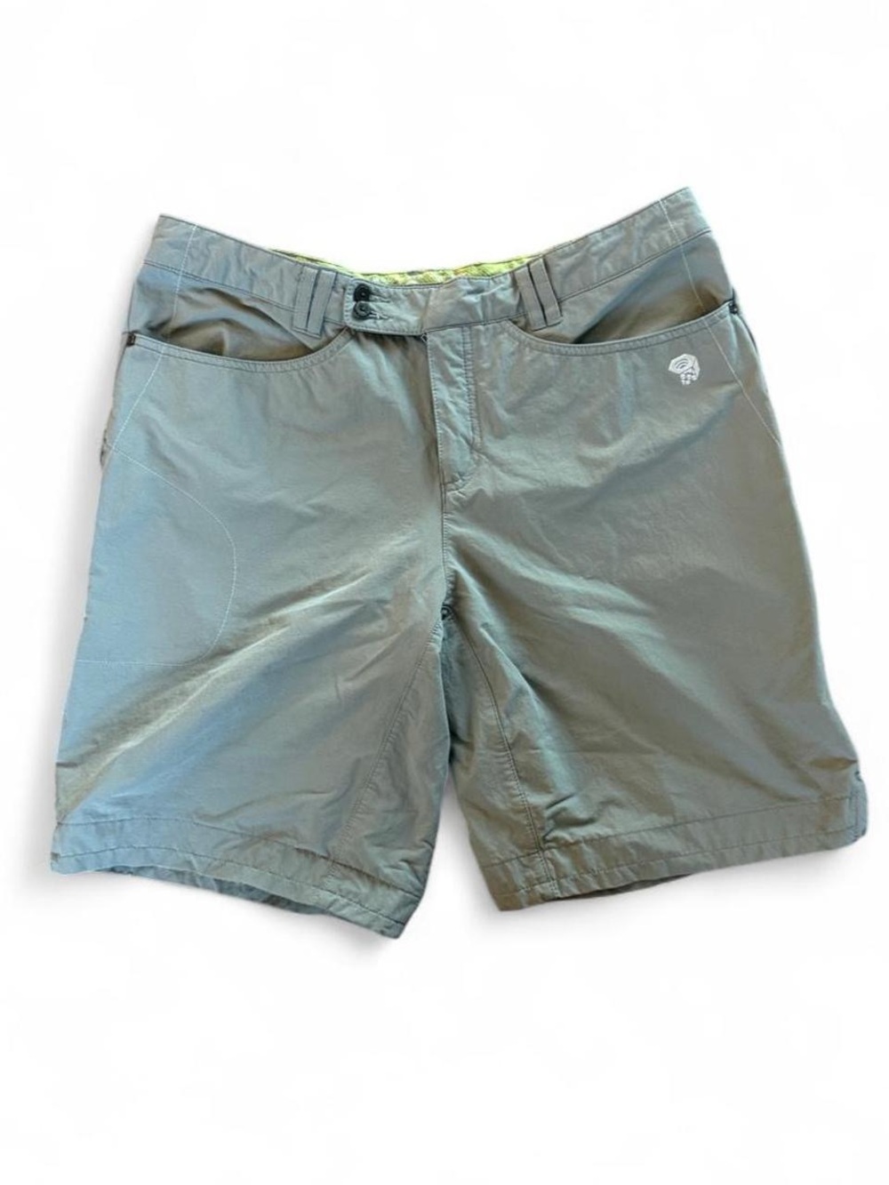 Mountain Hardwear khaki cargo shorts women's size 10